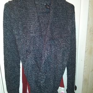 Belted cardigan